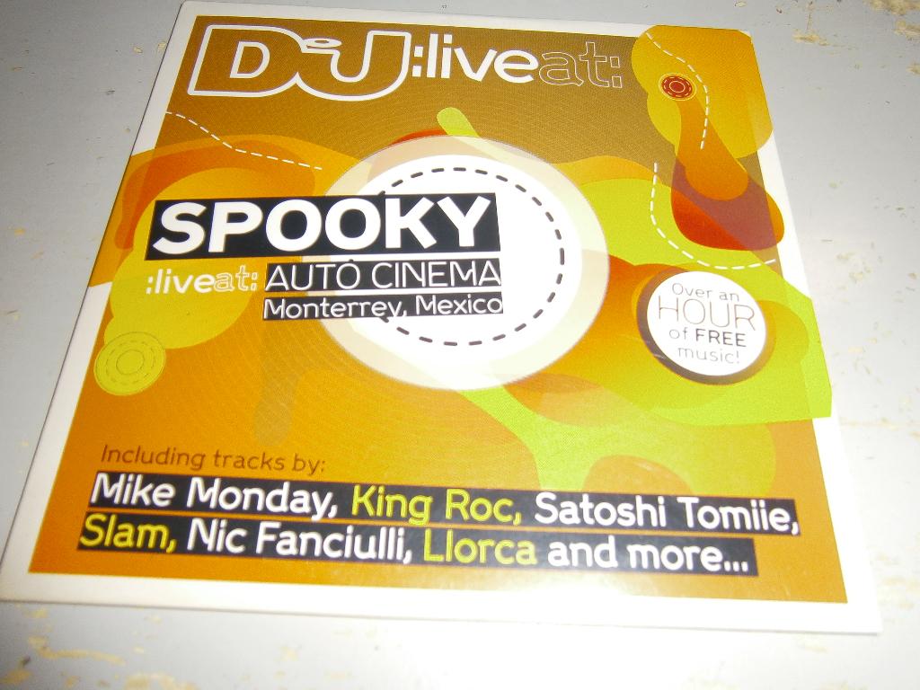 Spooky – Live At Auto Cinema, Monterrey, Mexico. 2007. House, Ophalen, Zo goed als nieuw, Dance Populair