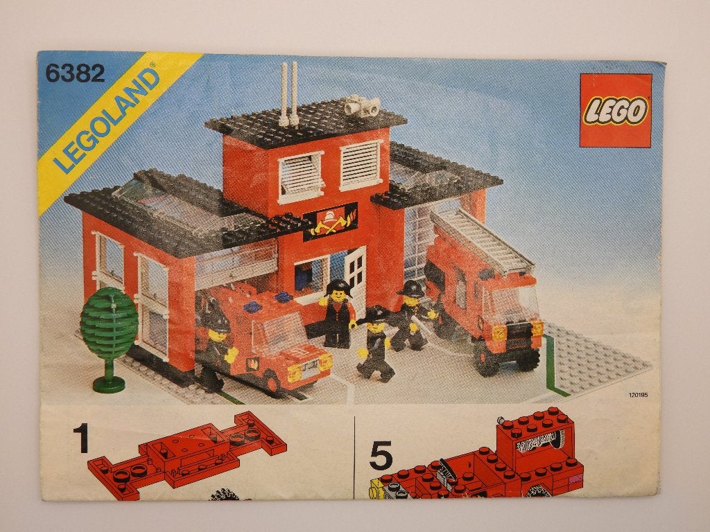 Lego 6382 Vintage Fire Station, Gebruikt, Lego, Ophalen of Verzenden, Complete set