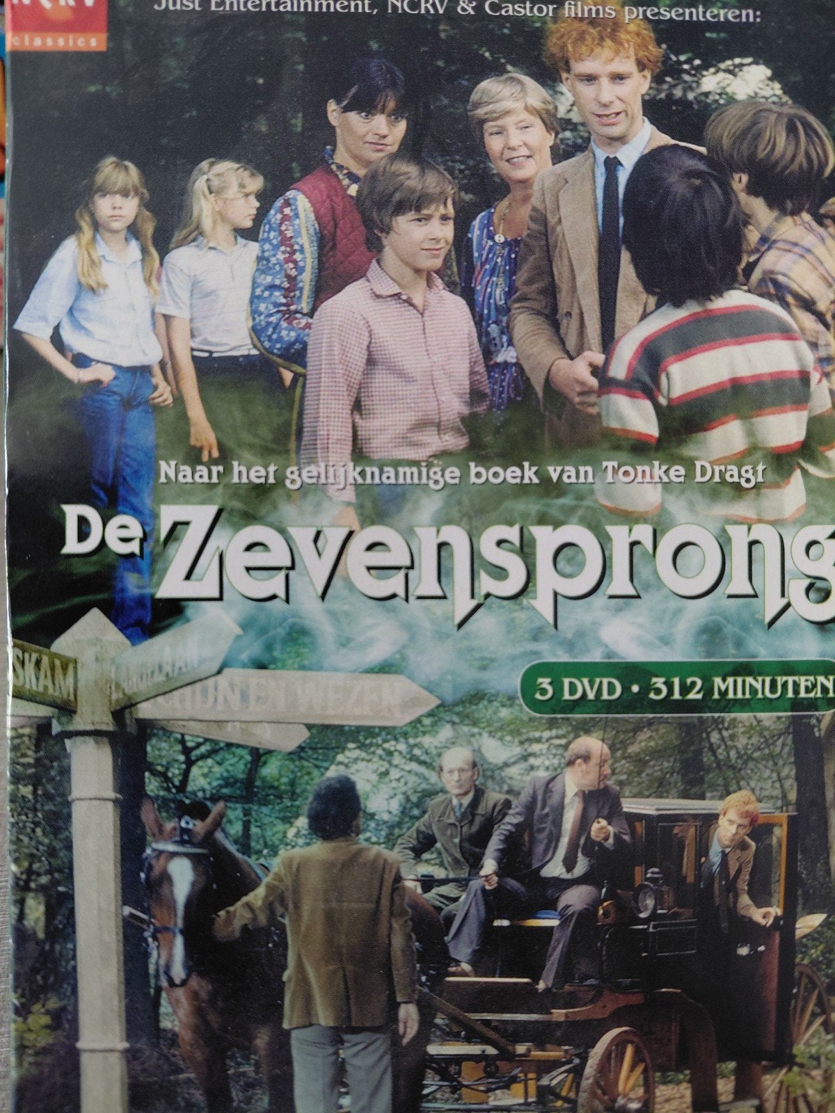 De Zevensprong - Complete Trilogie DVD Boxset (3 DVD's), Alle leeftijden, Tv-serie, Zo goed als nieuw, Familie