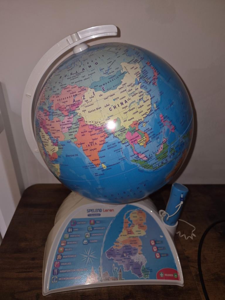 Interactieve wereldbol, Ophalen of Verzenden, Gebruikt