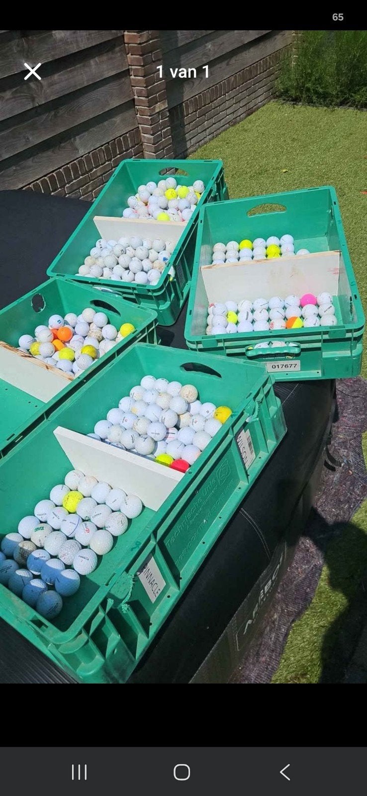 400 Golfballen, Ophalen, Gebruikt, Bal(len)