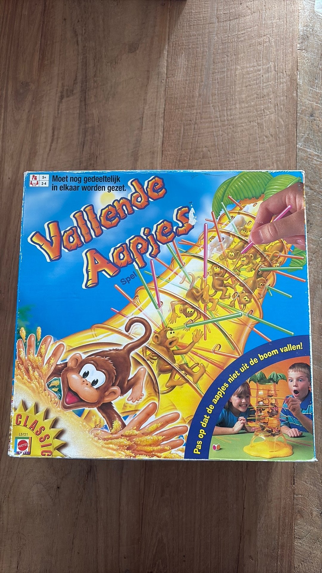 Vallende Aapjes van Mattel. Vanaf 5 jaar, Ophalen of Verzenden, Zo goed als nieuw