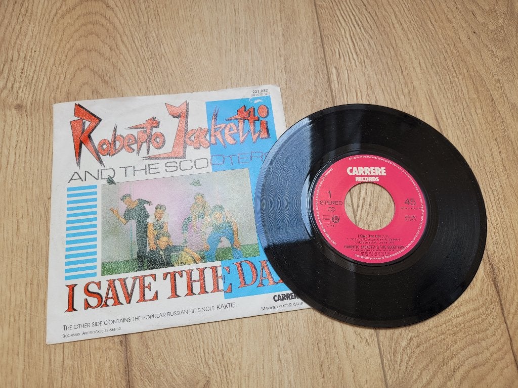 I Save the Day - Roberto Jacketti - lp single ~ HH8402, Cd's en Dvd's, Vinyl Singles, Ophalen of Verzenden, Gebruikt, Pop