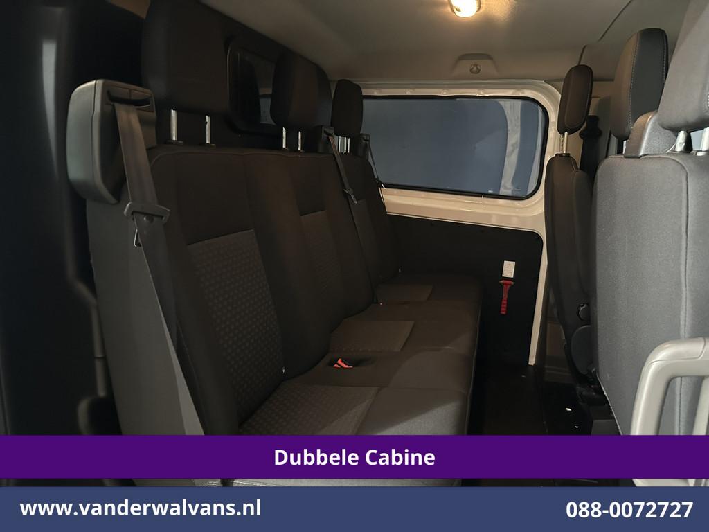 Ford Transit Custom 2.0 TDCI 131pk Automaat L2H1 Dubbele Cab, Stof, 4 cilinders, 1850 kg, Wit