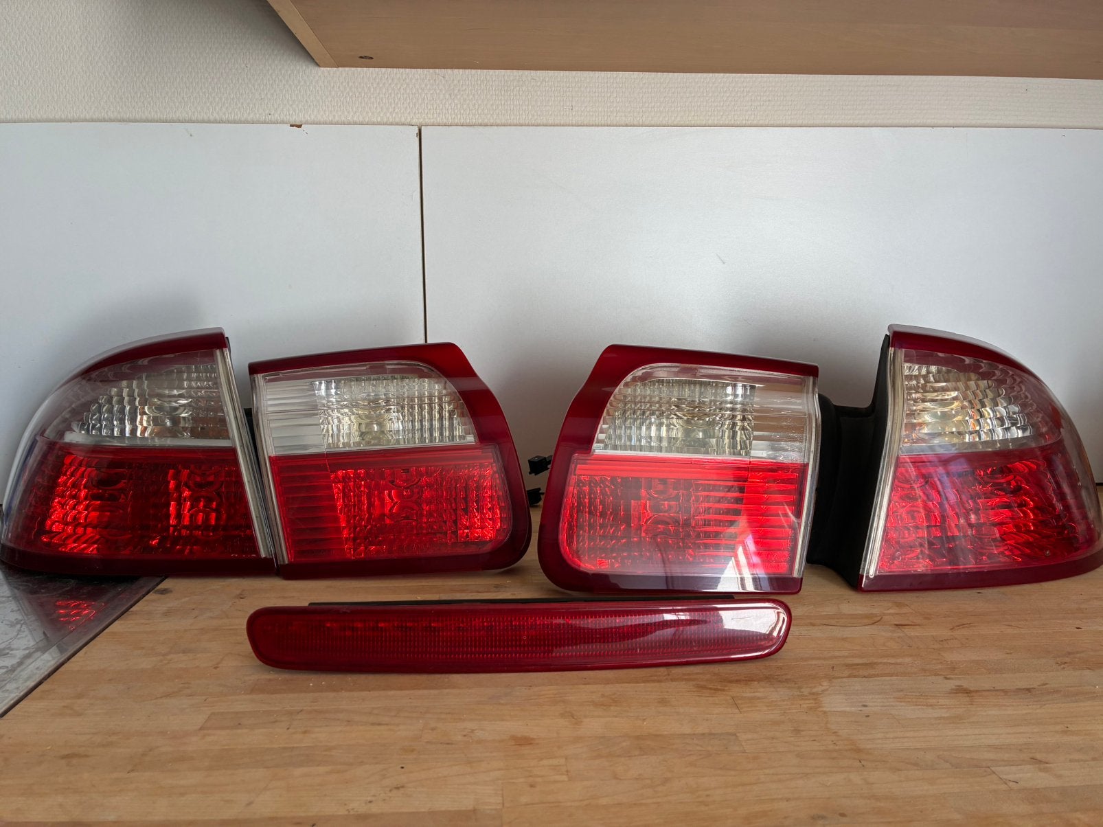 Set achterlichtunits Saab 9-3NG cabriolet, Ophalen, Saab, Achterklep