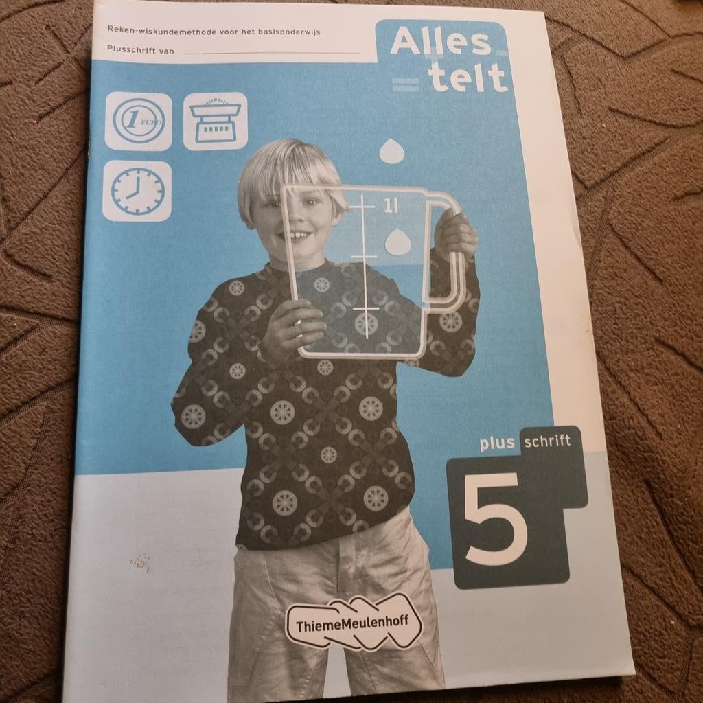 Groep Alles telt plus schrift - voor betere rekenaars, Ophalen of Verzenden, Nieuw, Non-fictie