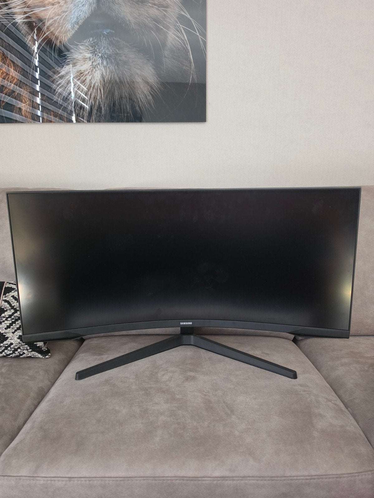 SAMSUNG Odyssey G5 34 inch, Curved, VA, Zo goed als nieuw, Samsung odyssey