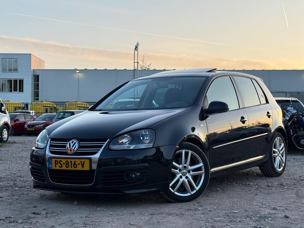 Volkswagen Golf 2.0 TDI GT Sport/ AUTOMAAT/ DAKJE/ VELGEN, Gebruikt, 4 cilinders, 700 kg, Zwart