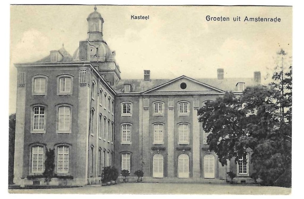 Amstenrade - Kasteel, Verzenden, 1920 tot 1940, Ongelopen, Limburg
