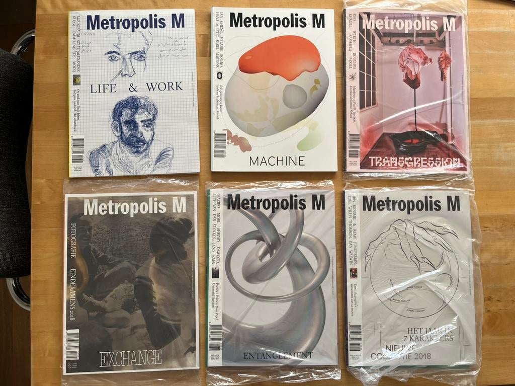 Metropolis M jaargang 2018 compleet - nieuw, in plastic, Ophalen, Nieuw, Overige typen