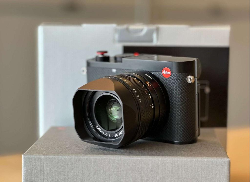 Leica 19080 Q3 zwart (12 maanden garantie), Compact, Info@leica-welt.com, 60 Megapixel, Zo goed als nieuw