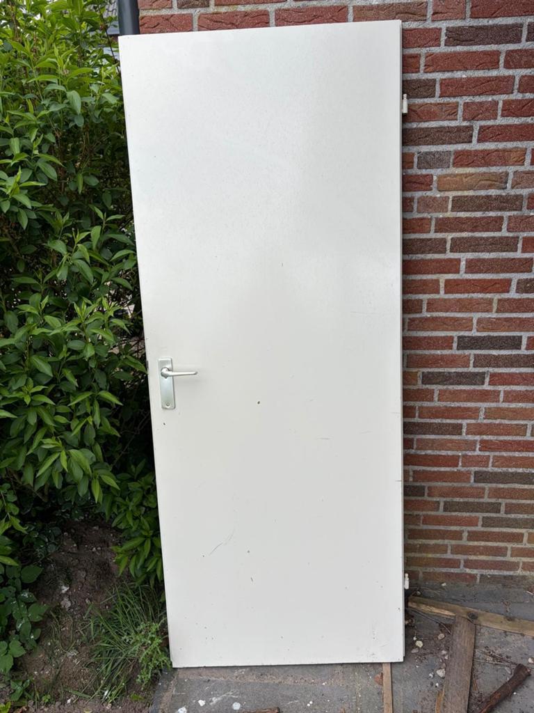 Opdekdeur gebruikt. Gratis op te halen., Gebruikt, Minder dan 80 cm, Binnendeur, Minder dan 200 cm
