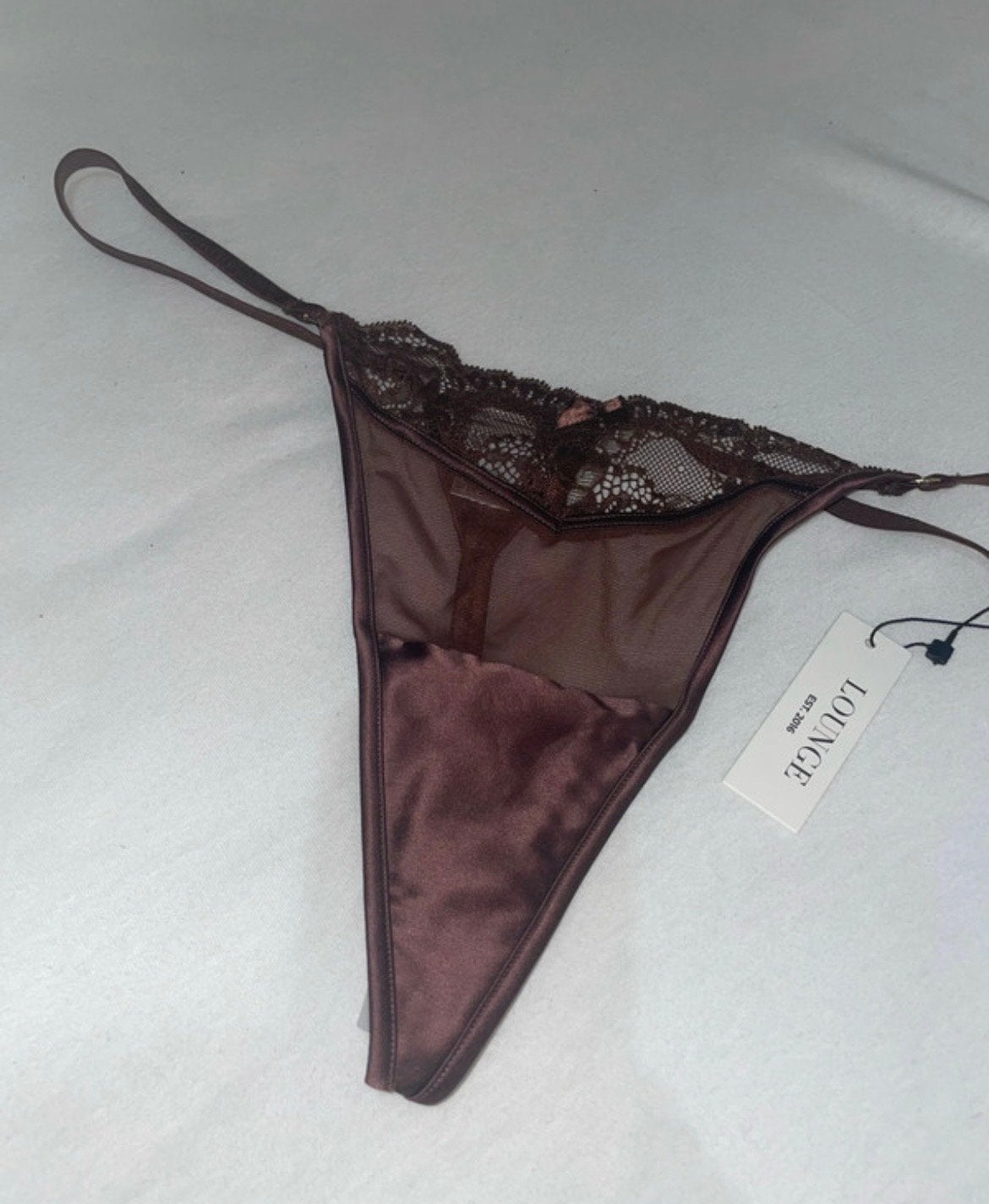 Lounge String XL, Verzenden, Bruin, String