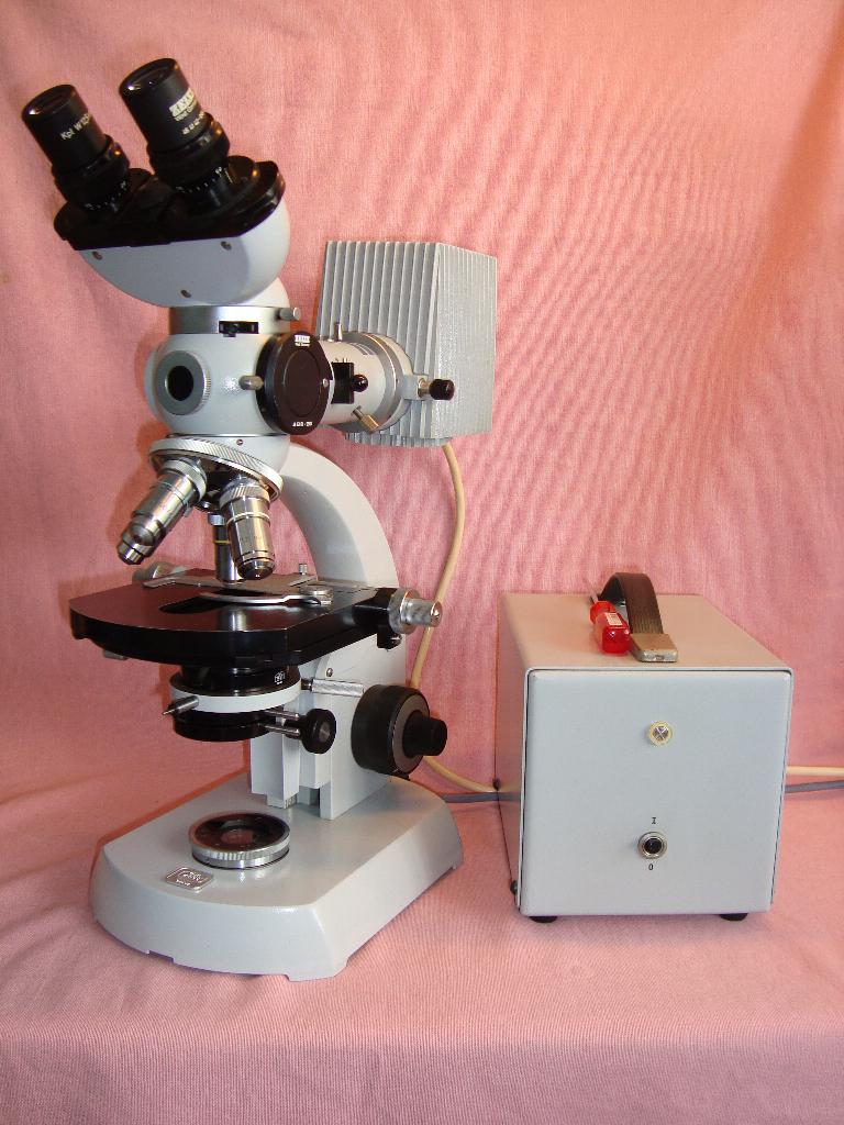 Carl Zeiss standard RA microscoop m fluorecentiebelichting, Audio, Tv en Foto, Optische apparatuur | Microscopen, Verzenden, Refurbished