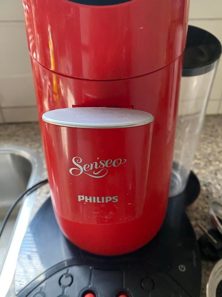 Philips Senseo Original HD6554/60 Koffiepadapparaat Rood, Witgoed en Apparatuur, Koffiezetapparaten, Koffiemachine, Ophalen of Verzenden