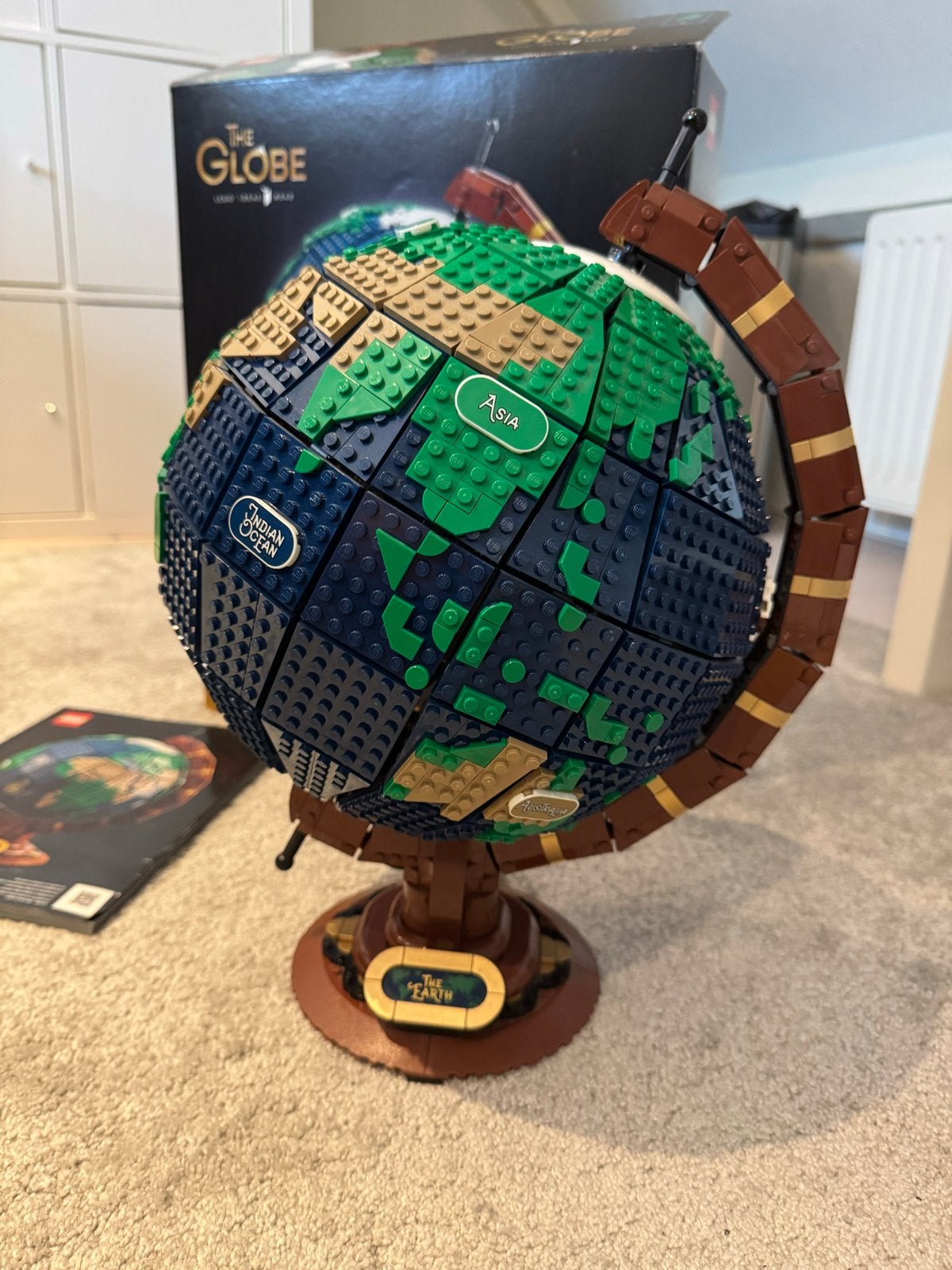 LEGO Ideas 21332 De Wereldbol - Zo goed als nieuw, Ophalen of Verzenden, Zo goed als nieuw, Overige merken