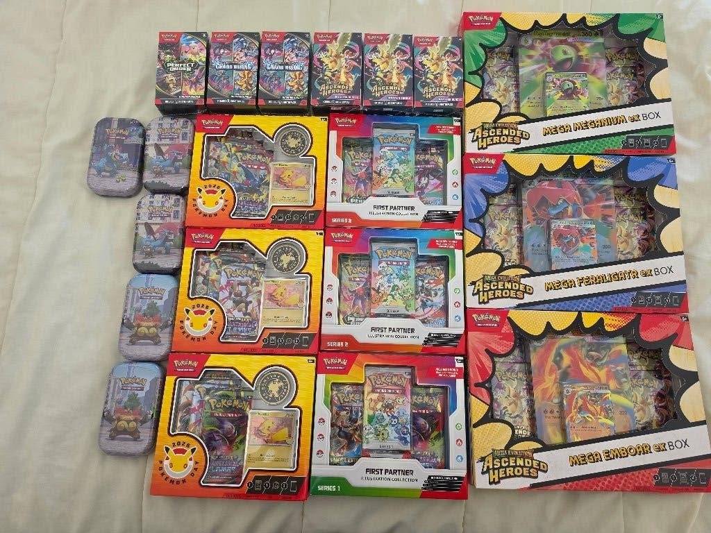 Meerdere Sealed Pokemon te koop / Traden mogelijk, Ophalen, Nieuw, Meerdere kaarten
