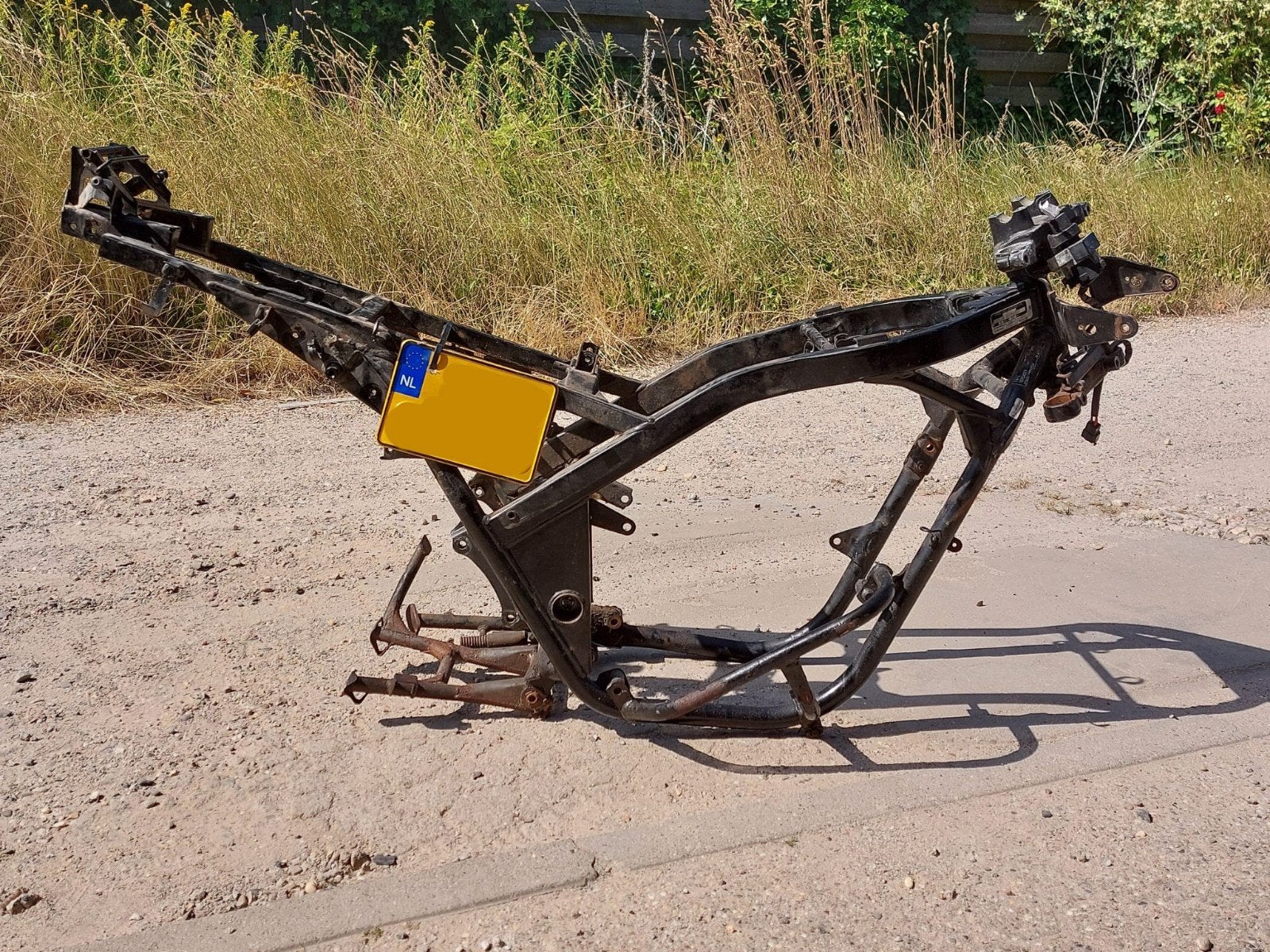 Honda CB500 PC32 frame met kenteken - Projectbasis, Ophalen