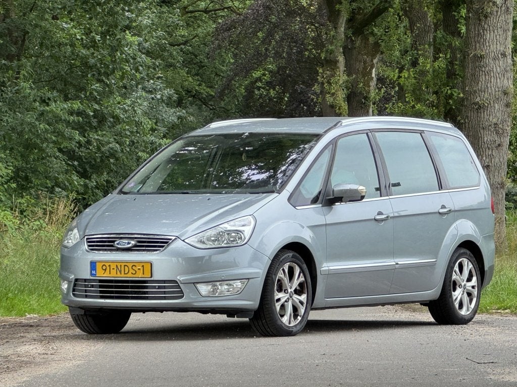Ford Galaxy 2.0 Titanium apk 3-27 7 pers koude airco, Auto's, Ford, Euro 5, Gebruikt, 7 stoelen, Origineel Nederlands