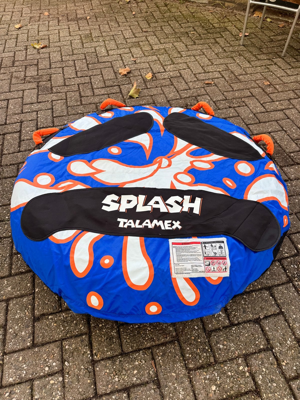 Talamex Splash Funtube - 1-persoons incl. Zwemvest, Ophalen of Verzenden, Zo goed als nieuw