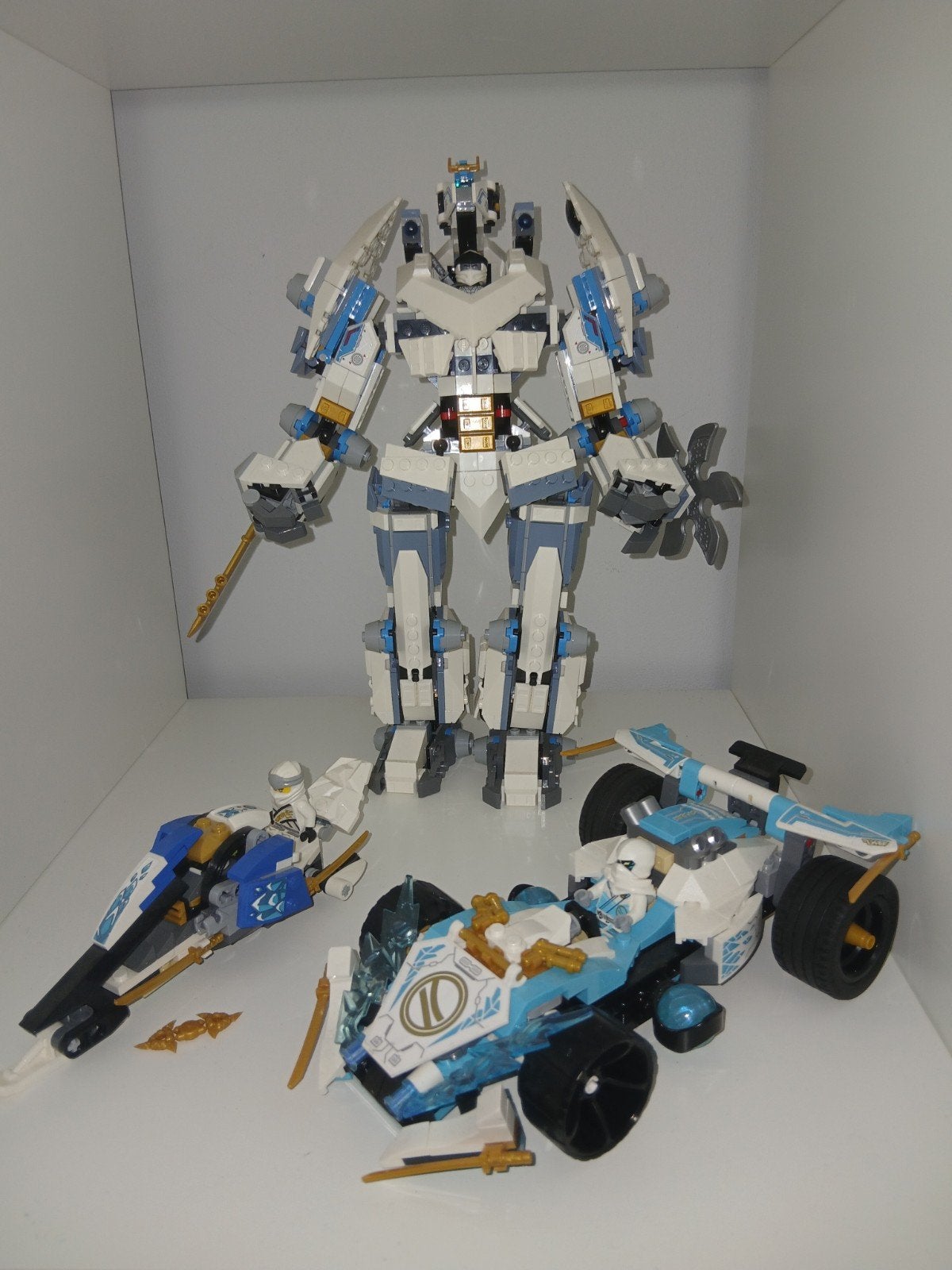 lego ninjago Zane verzameling, Ophalen, Zo goed als nieuw, Lego