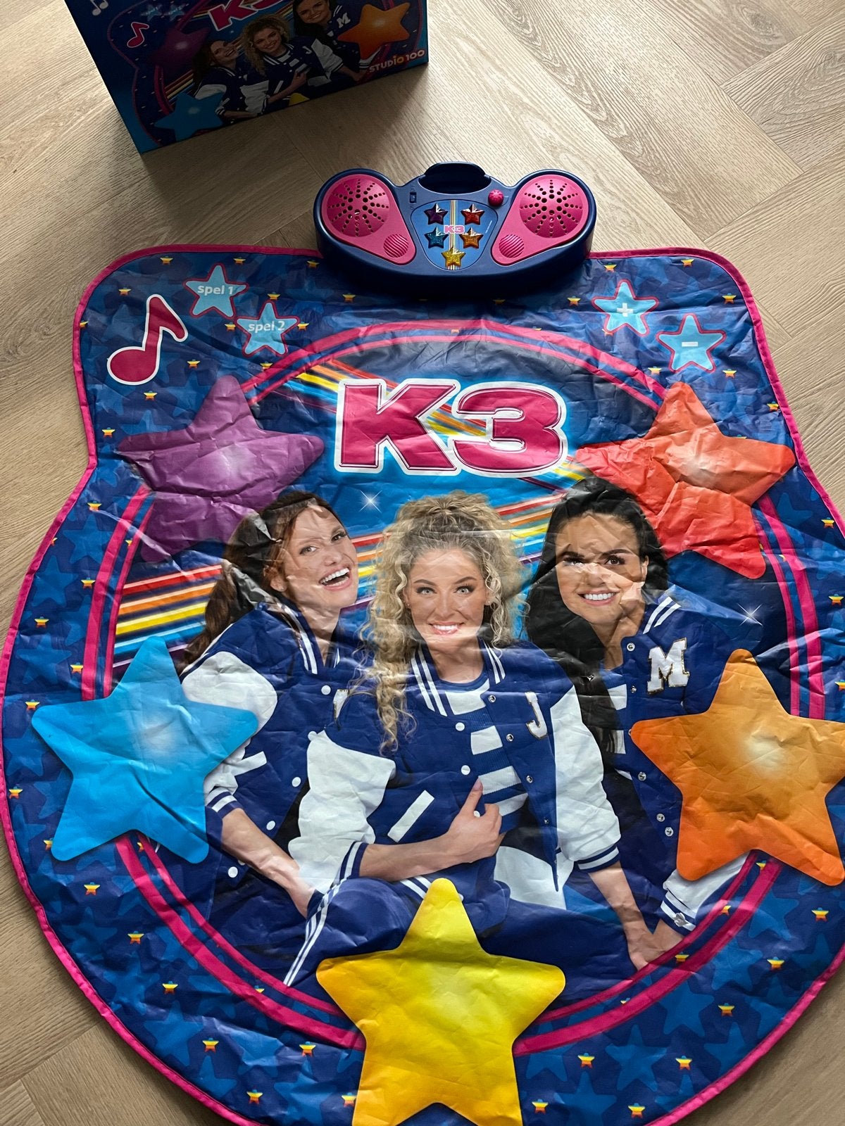 K3 Dansmat met muziek en lichtjes, Ophalen, Gebruikt, Meisje