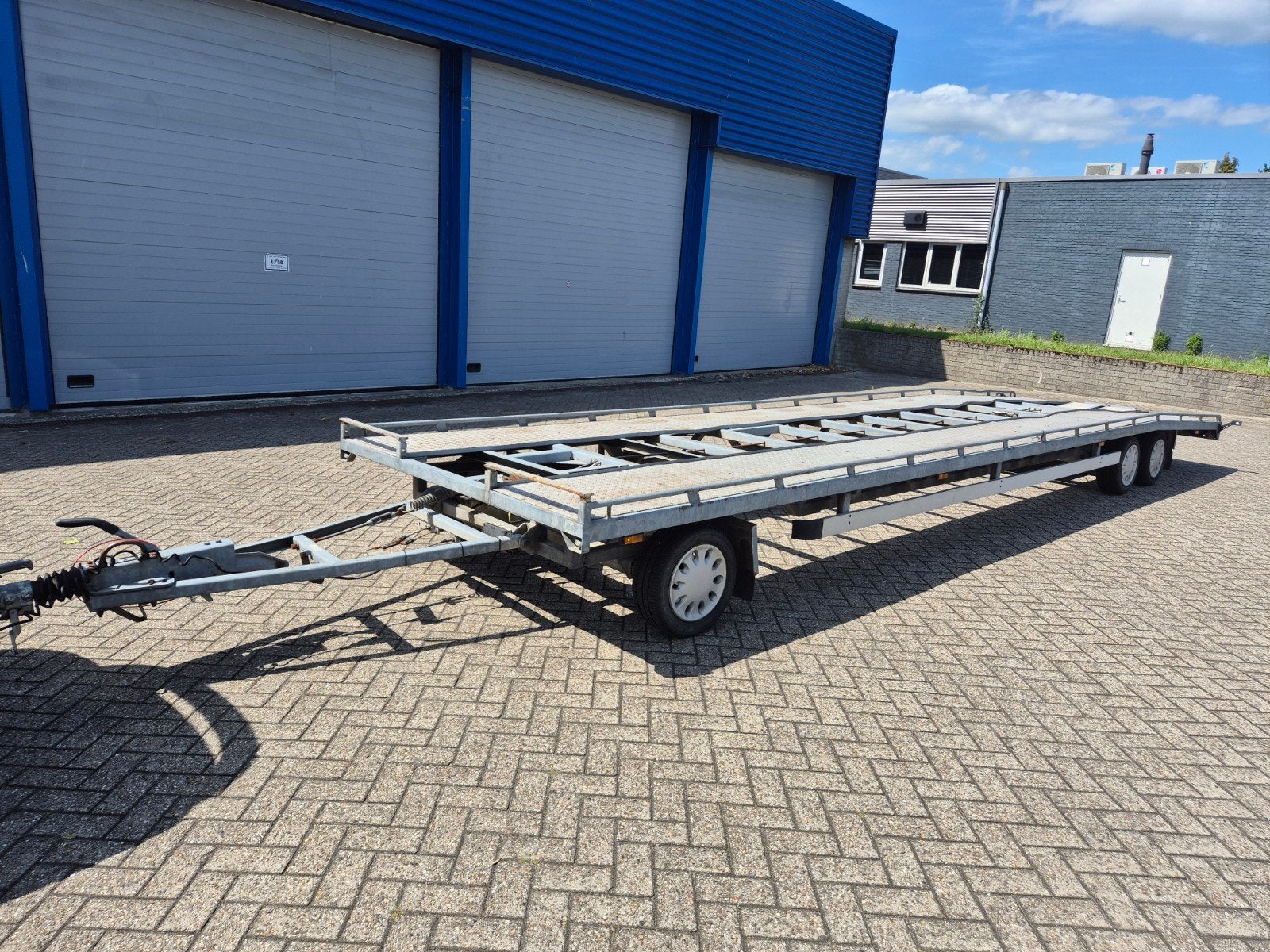 Wico Mo 3500kg Schamel Aanhanger Auto - Bouwjaar 2007, Auto diversen, Ophalen, Gebruikt