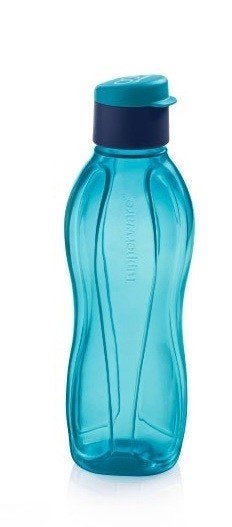 Tupperware Ecofles Plus 750ml Blauw Nieuw, BPA-vrij, Blauw, Beker of Kan, Ophalen of Verzenden