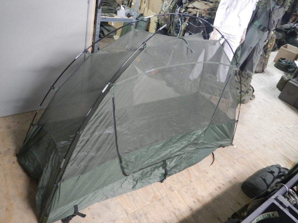 Muskietentent Nederlands leger Klamboe tent anti muggen, Ophalen of Verzenden, Landmacht, Nederland, Overige typen