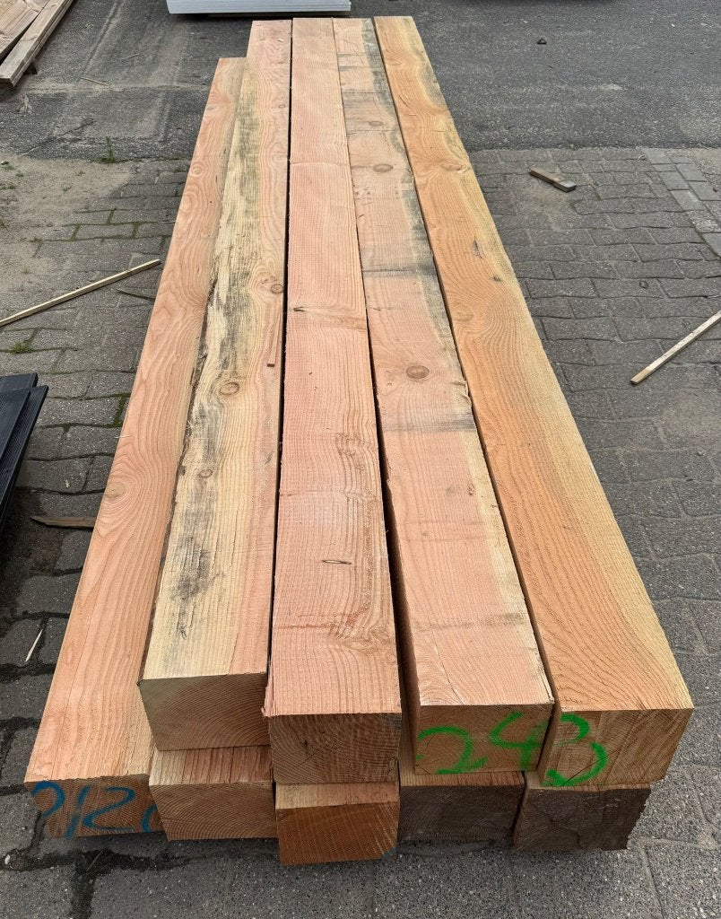 Douglas palen 20x20, Tuin en Terras, Palen, Balken en Planken, Ophalen, Nieuw, 250 cm of meer, Palen