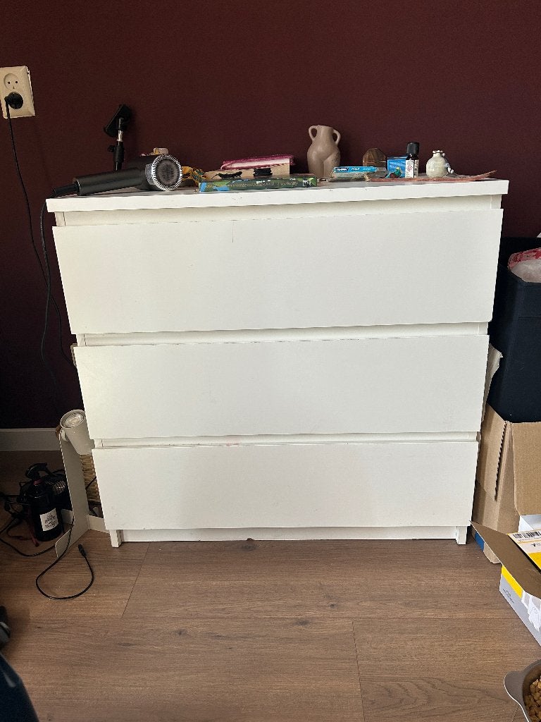 Ikea ladekast, Ophalen, Gebruikt, 50 tot 100 cm, 3 of 4 laden