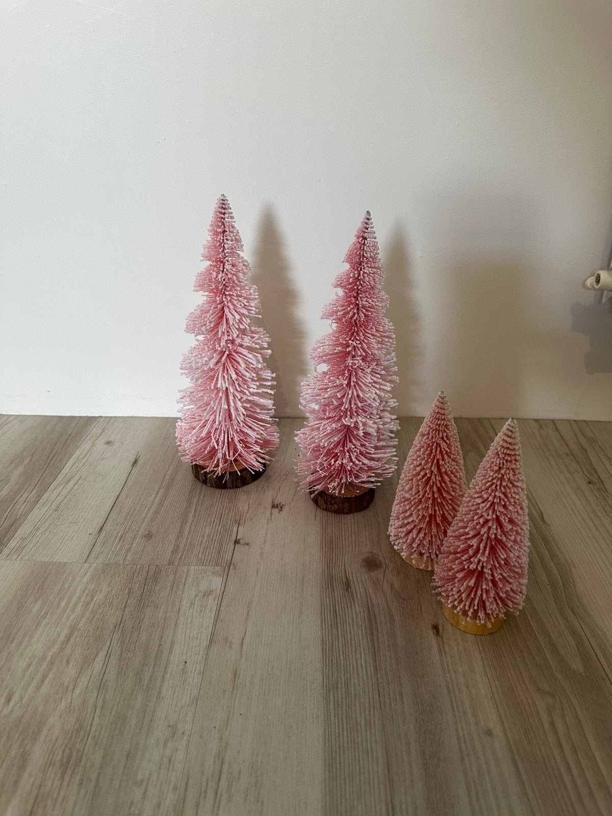 Kerstboompjes roze, Ophalen of Verzenden, Nieuw