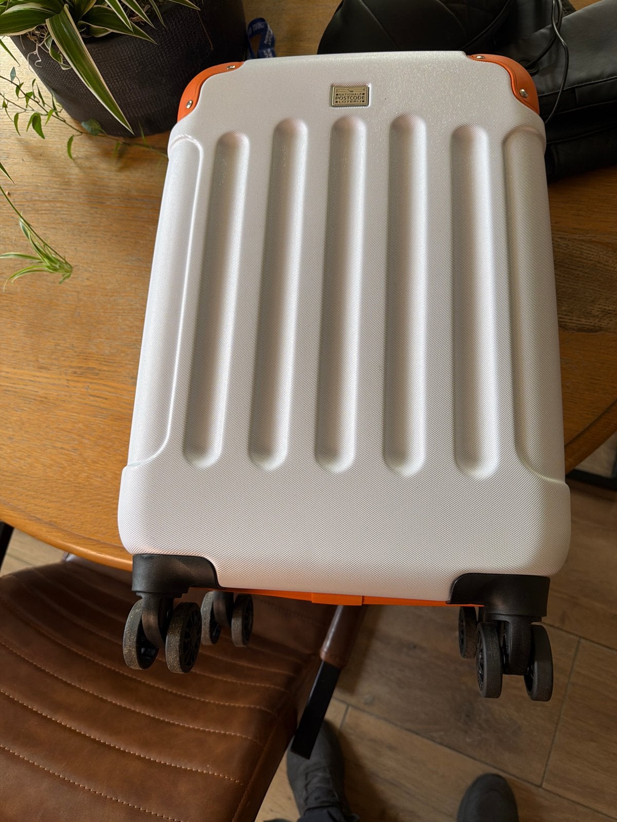 Handige trolley koffer Nationale Postcode Loterij, Hard kunststof, Nieuw, Minder dan 50 cm, Minder dan 35 cm