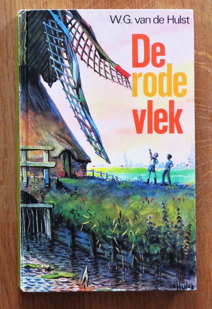 W.G. van de Hulst De Rode Vlek ( tekeningen Tjeerd Bottema ), Boeken, Ophalen of Verzenden, Gelezen