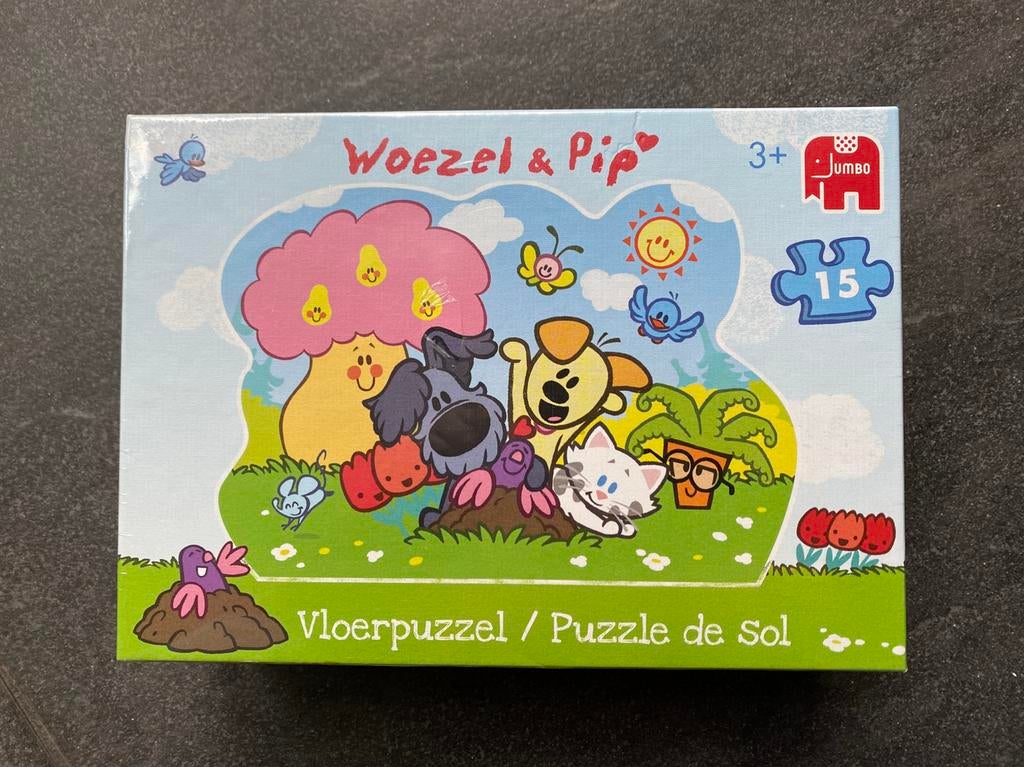 Nieuw Woezel en Pip vloerpuzzel, Ophalen of Verzenden, 10 tot 50 stukjes, Zo goed als nieuw