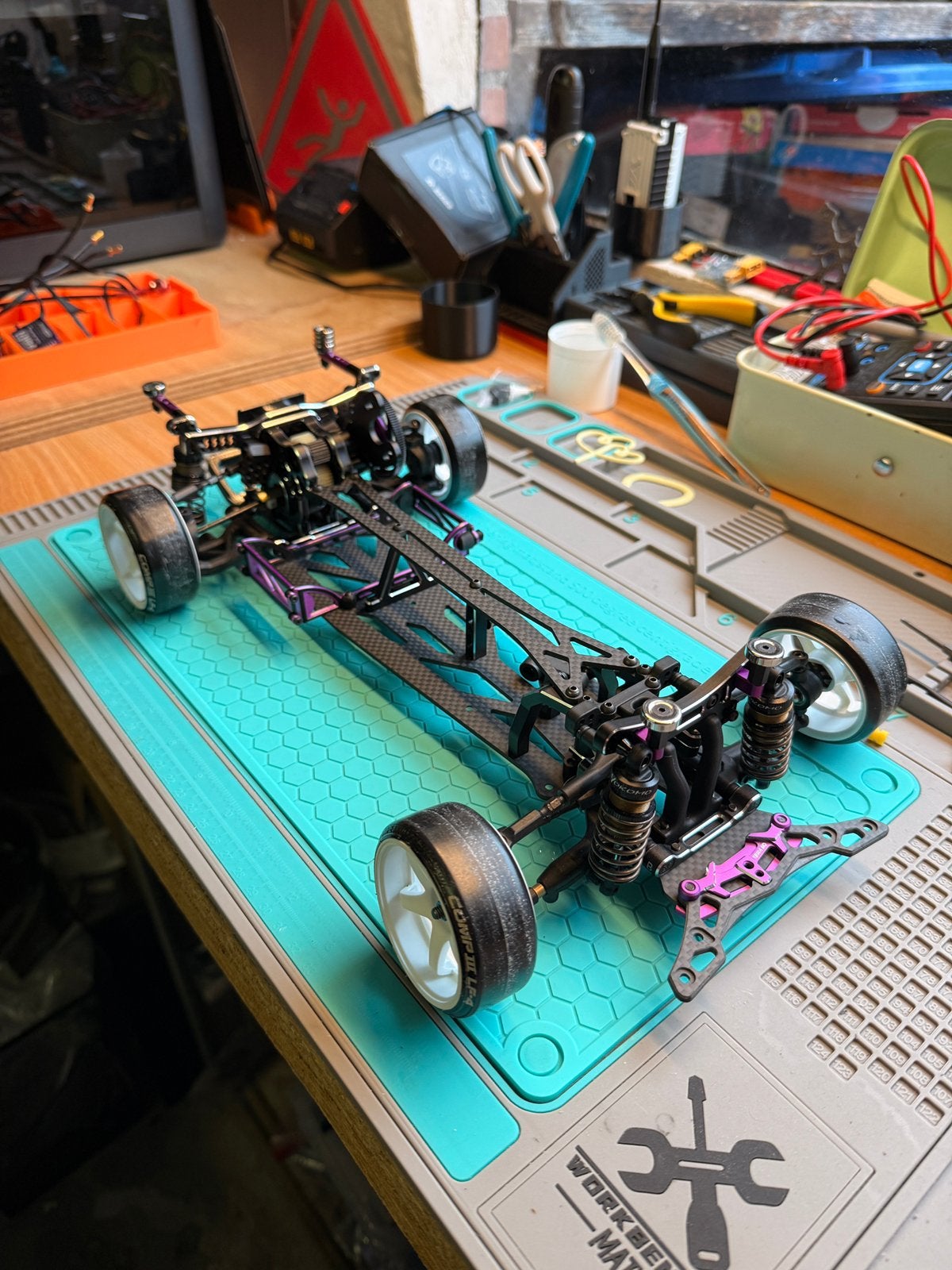 Yokomo SD 3.0 drift chassis, Elektro, Ophalen of Verzenden, Zo goed als nieuw, Schaal 1:10