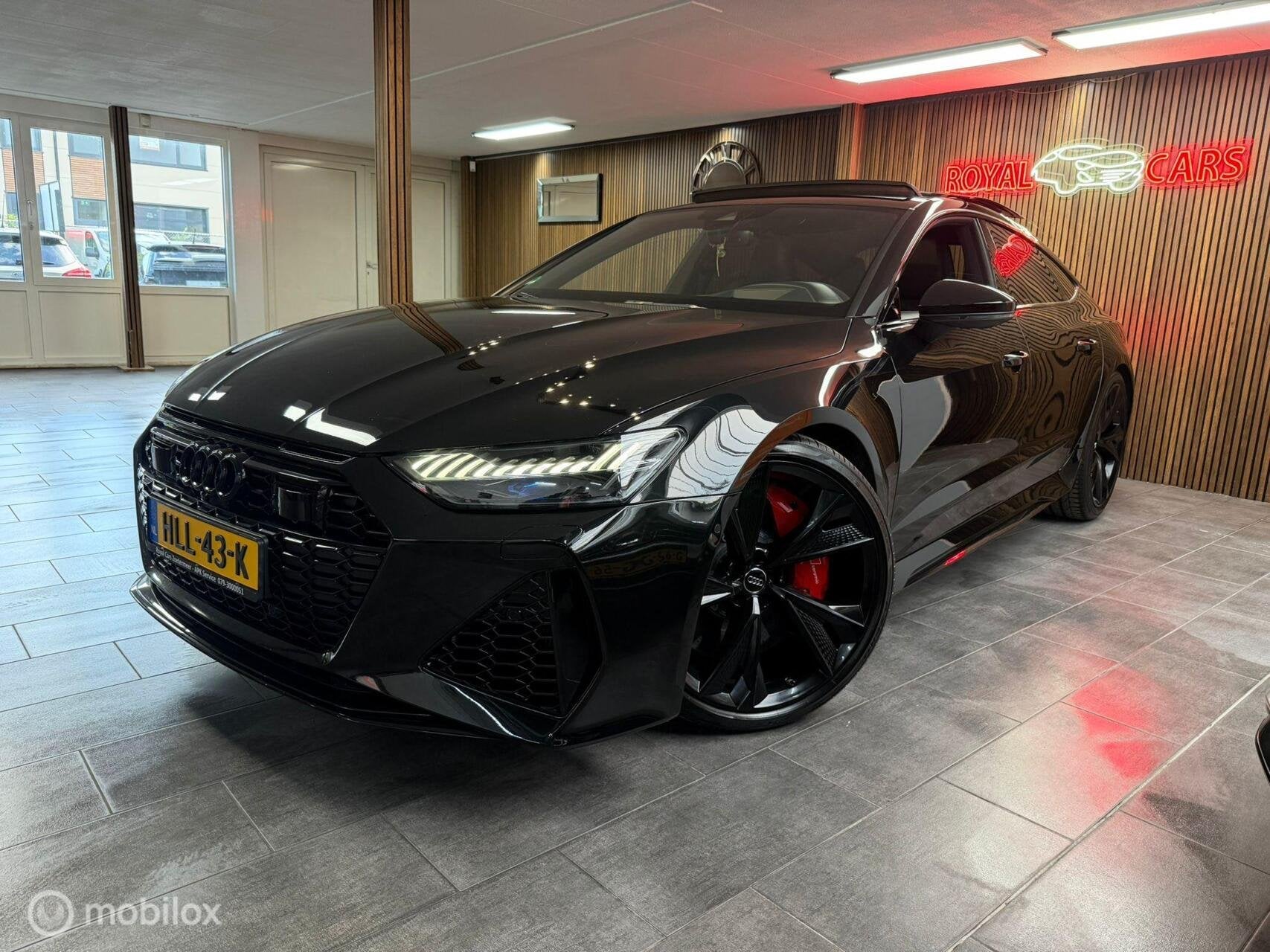 Audi RS 7 4.0 TFSI RS 7 quattro| Dynamic Plus| Keramisch|B&O, Automaat, Gebruikt, Zwart, Leder