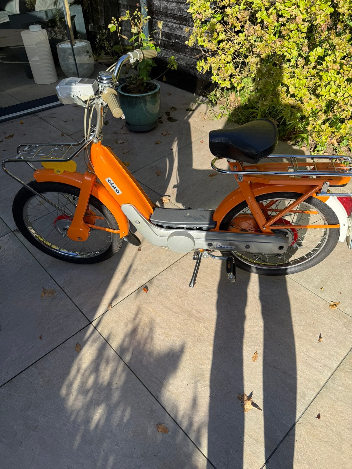 Niew staat vespa ciao, 51 tot 55 cm, Ophalen of Verzenden, Zo goed als nieuw, Staal