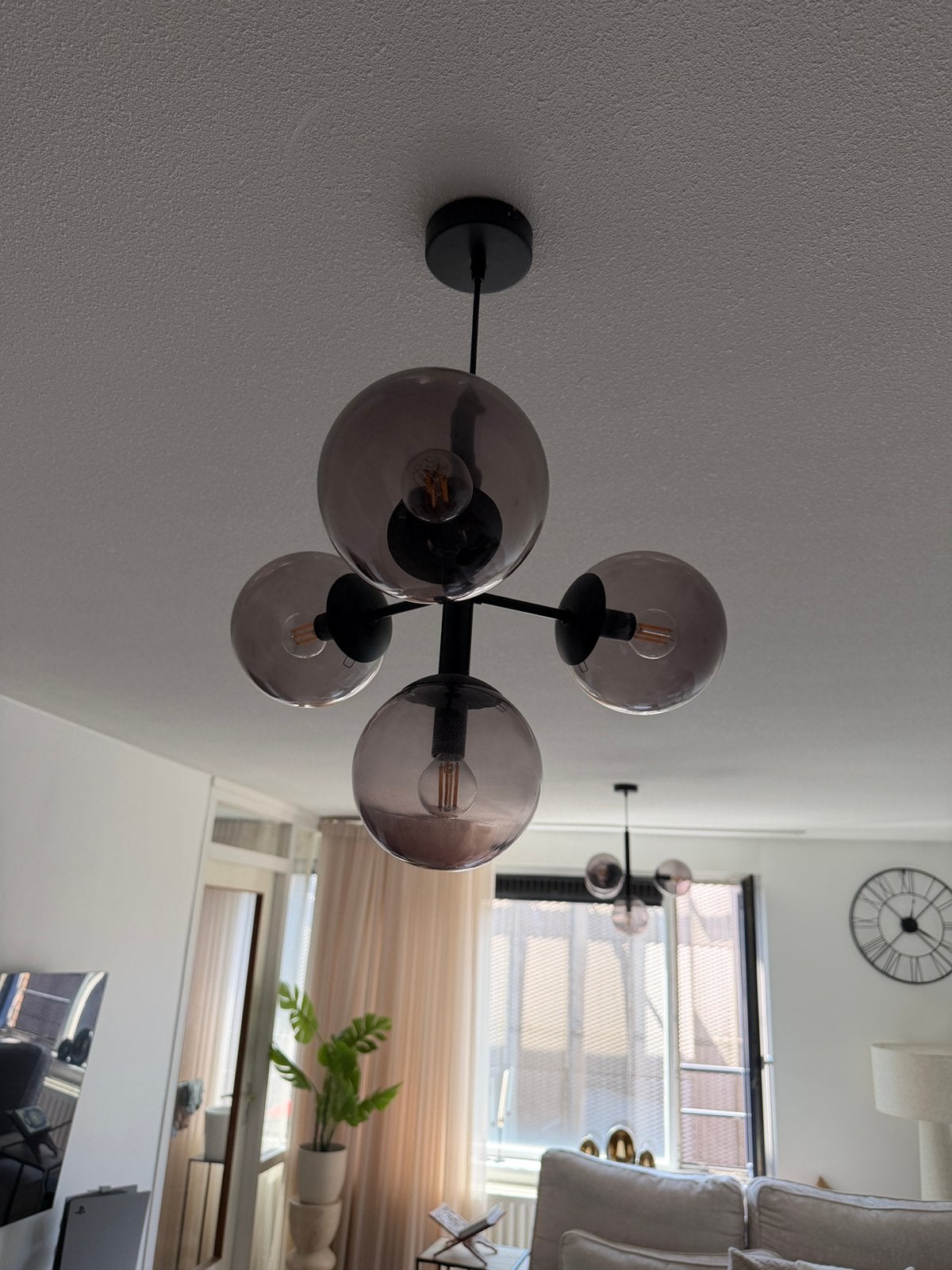 Plafond lampen 2 stuks., Ophalen, Zo goed als nieuw