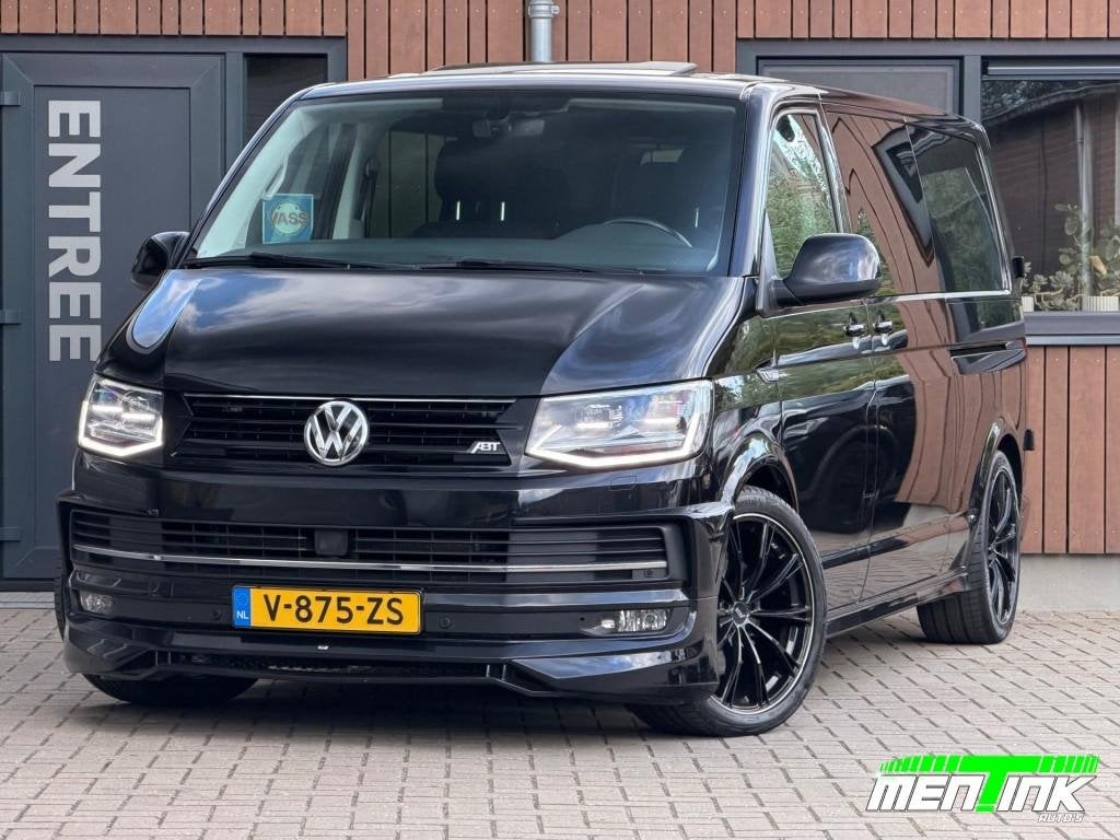 Volkswagen TRANSPORTER 2.0 TDI L2H1 DC HIGHLINE ABT DSG led, 15 km/l, 4 cilinders, Volkswagen, Zwart