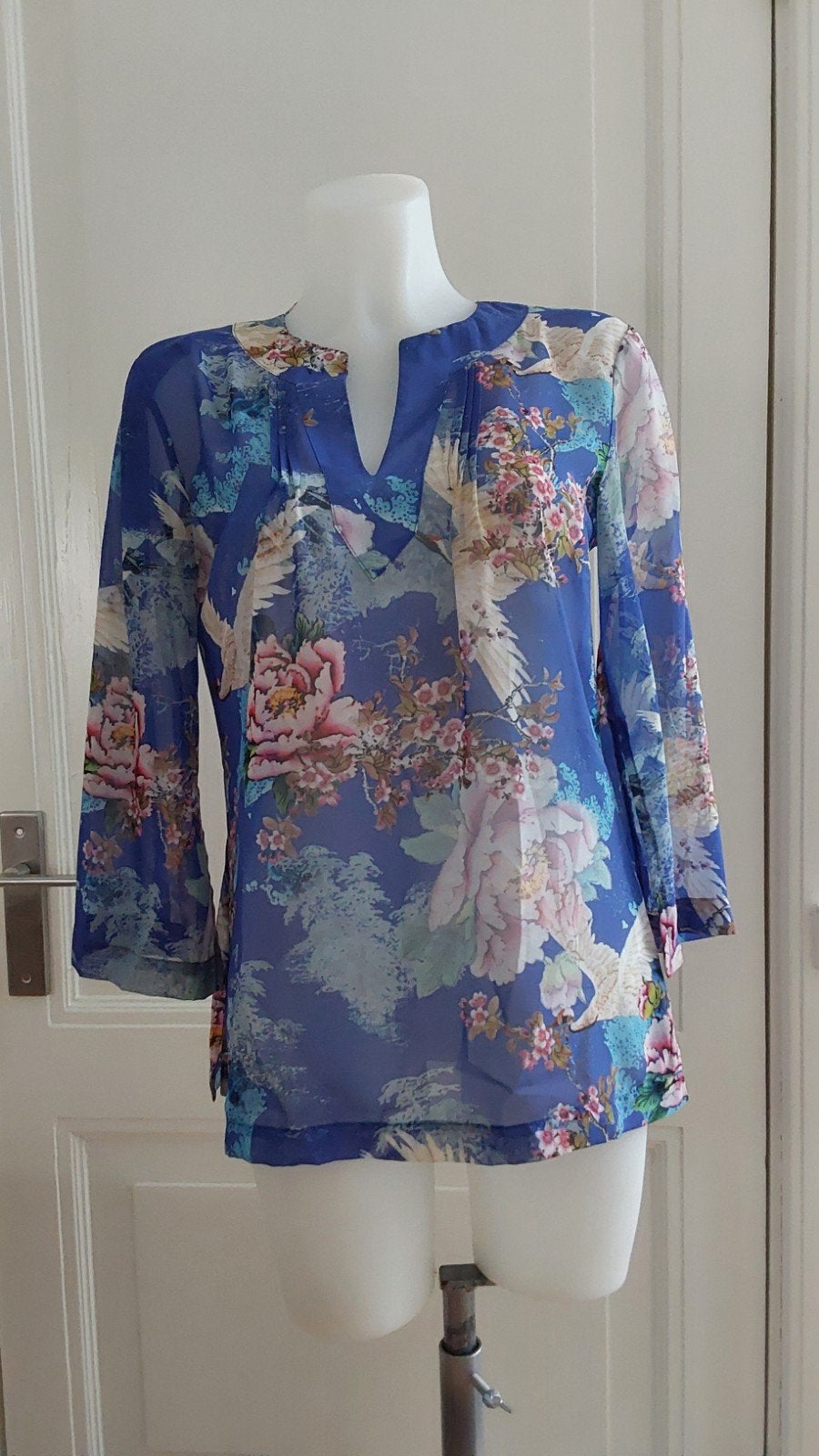Leuke Maicazz top maat 36, Blauw, ., Ophalen of Verzenden, Maat 36 (S)