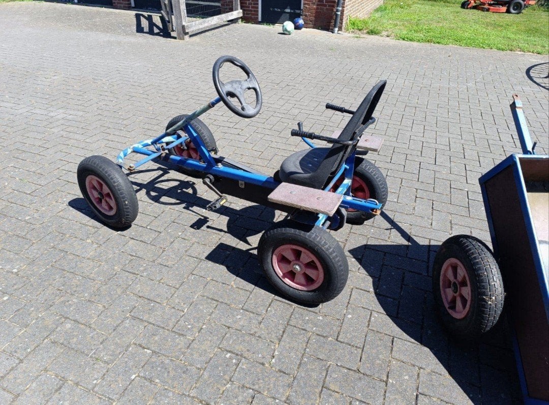 Skelter met aanhanger en extra zitje - buiten speelgoed, Ophalen, Gebruikt, Overige merken, Met kar of aanhanger
