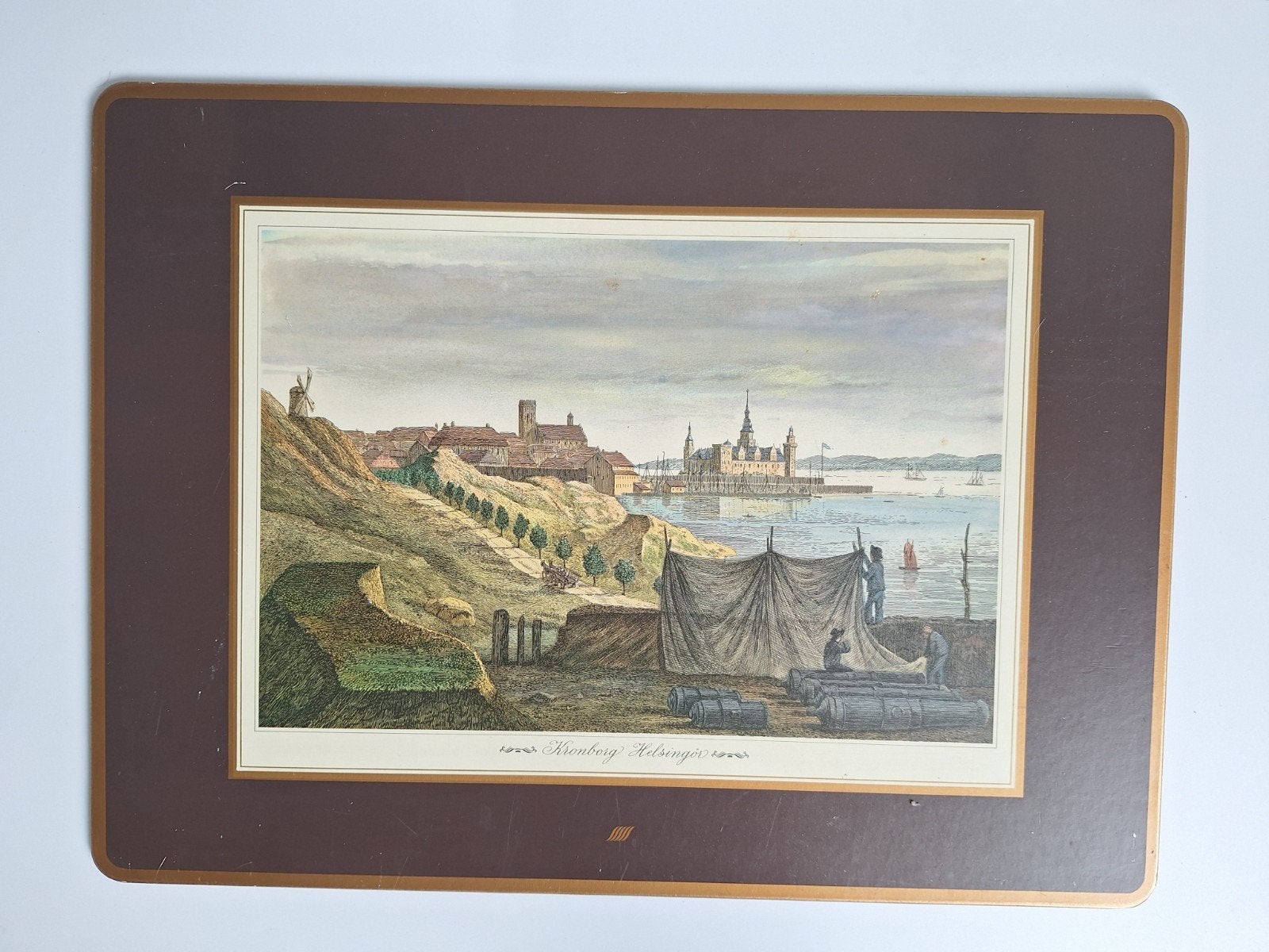 Prent op plaat van Kronborg Helsingör
30 x 40 cm, Ophalen of Verzenden, Zo goed als nieuw, Prent