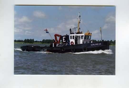 scheepvaart-foto-eerland 28-2x, Ophalen of Verzenden, Zo goed als nieuw, Motorboot, Boek of Tijdschrift