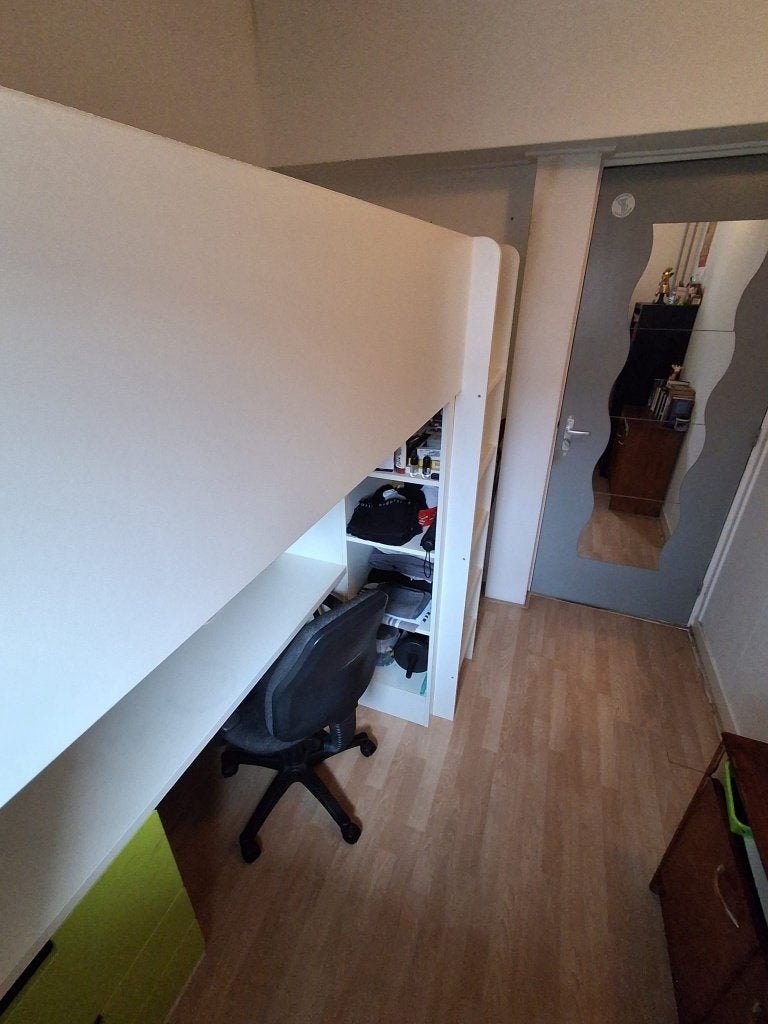 IKEA Smastad hoogslaper, Huis en Inrichting, Slaapkamer | Stapelbedden en Hoogslapers, Ophalen, Gebruikt, Eenpersoons, 160 tot 180 cm