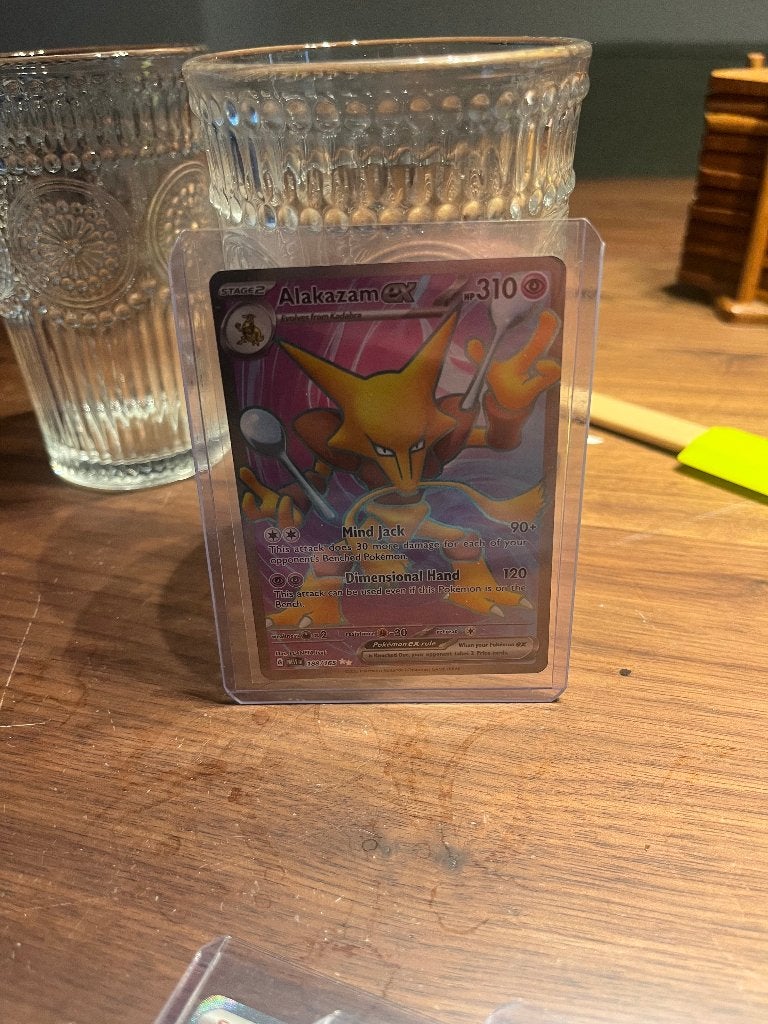 Pokemon - Alakazam 188/165, Ophalen of Verzenden, Nieuw, Speelkaart(en)