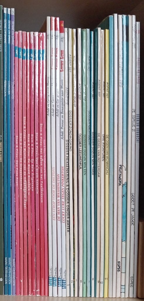 WEGGEEFPRIJS € 17,99 Diverse stripreeksen, 28x SC, zgan, Meerdere stripboeken, Ophalen, Gelezen, Diverse tekenaars en schrijvers
