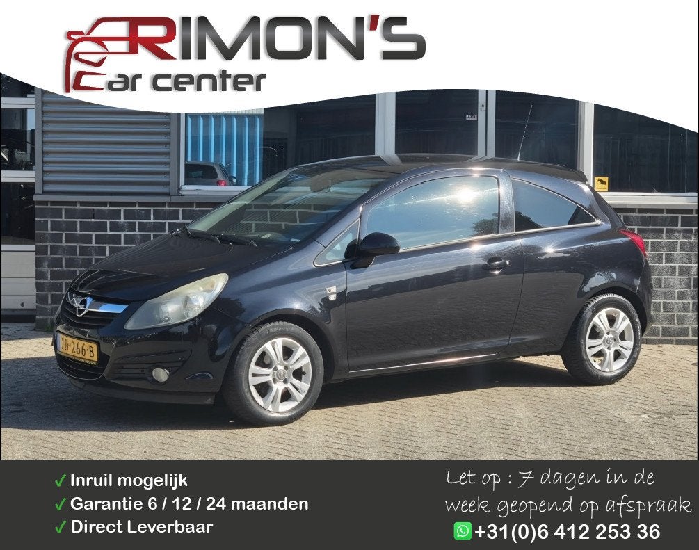 Opel Corsa 1.0-12V Selection Carplay Navi Apk Tm 09-2027, Auto's, Voorwielaandrijving, Euro 5, 4 cilinders, 1229 cc