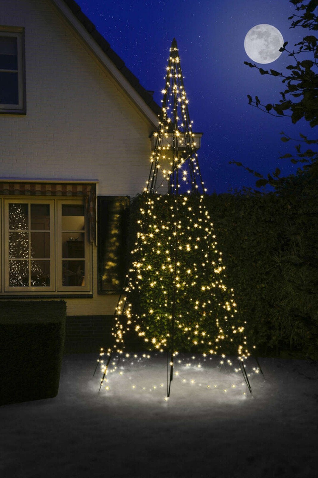 Fairybell Twinkle - Kerstboom - 640 Led - Warm wit - 400 Cm-, Diversen, Ophalen of Verzenden, Gebruikt