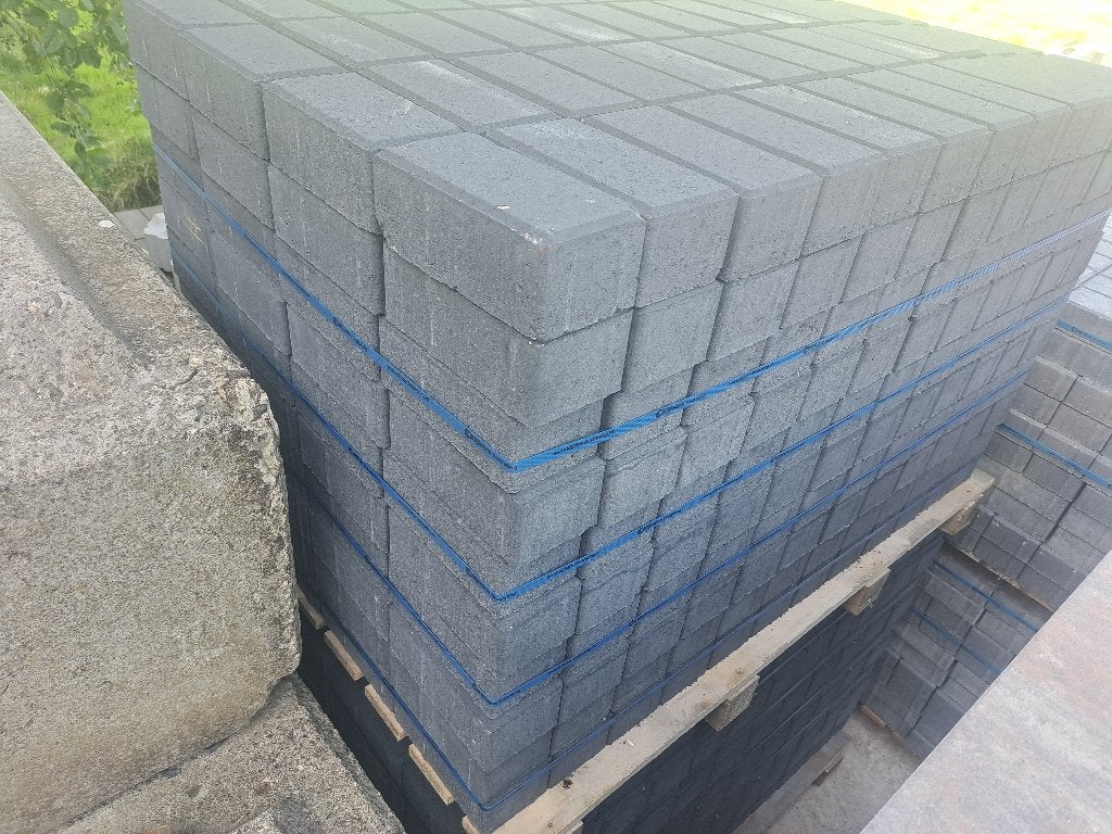Betonklinkers 8cm antraciet, Klinkers, Nieuw, Ophalen of Verzenden, 10 m² of meer
